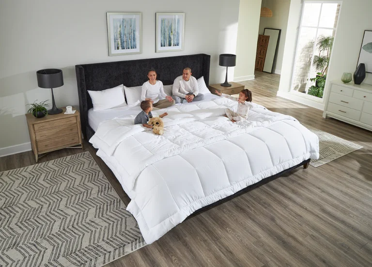 king bed