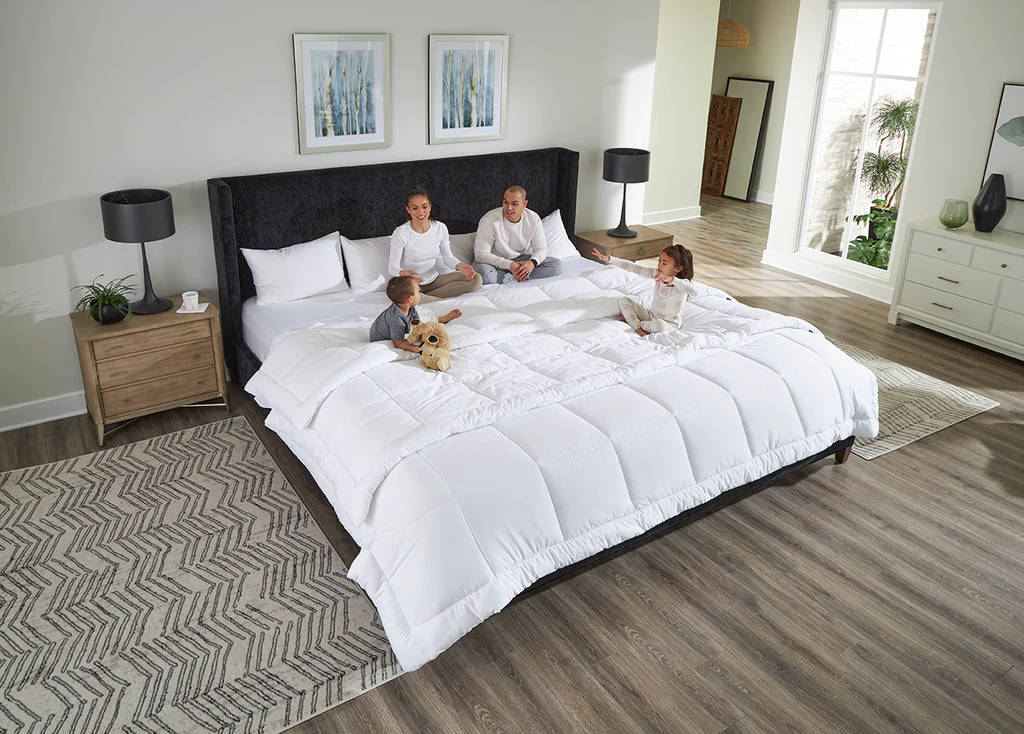 king bed