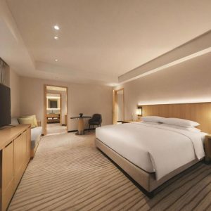 Beige-King-Bed-Frame