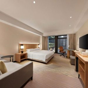 Beige-King-Bed-Frame