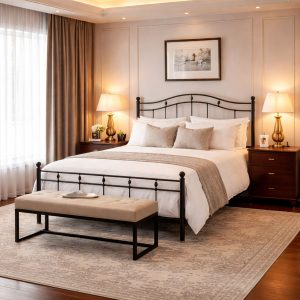 Black-Metal-Bed-Frame-Queen