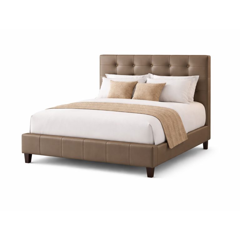 Queen-Bed-Leather-Frame