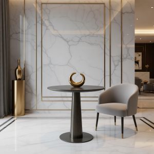 Black Circle Coffee Table CT17