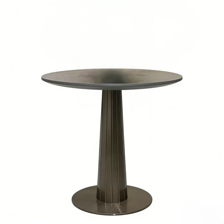 Black Circle Coffee Table CT17