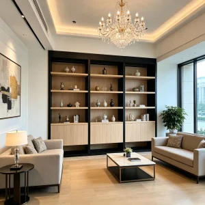 Black Display Cabinet DC02 (2)