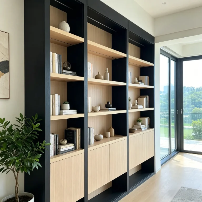 Black Display Cabinet DC02