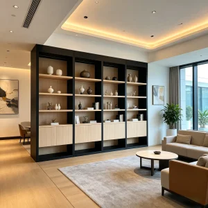 Black Display Cabinet DC02
