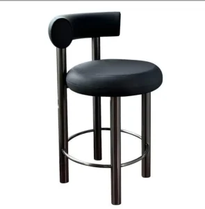 Black Metal Bar Stools BS12