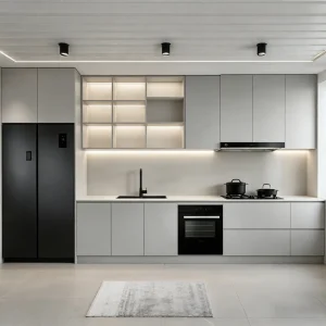 Custom Built Kitchen Cabinets KC04