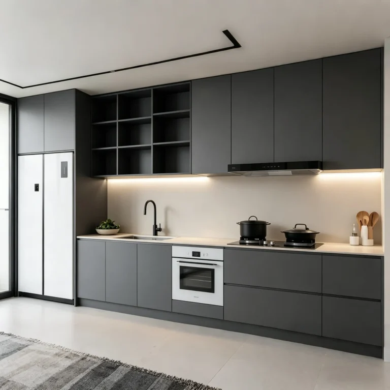 Custom Built Kitchen Cabinets KC04