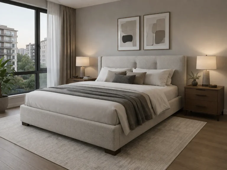 Fabric Bed Frame JF-AFB06