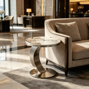Metal Side Table ST08 (2)