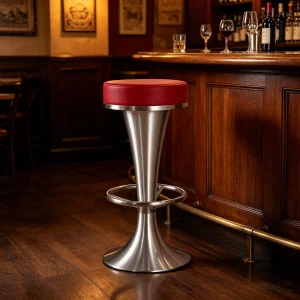 Red Bar Stools BS01 (2)