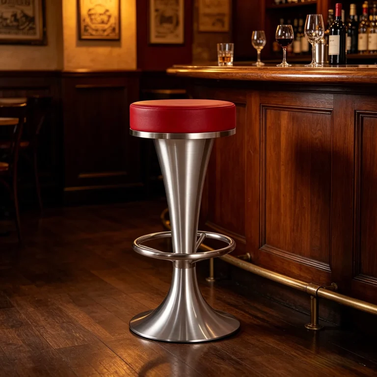 Red Bar Stools BS01