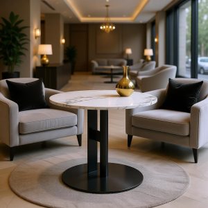 Round Marble Top Coffee Table CT10