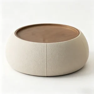 Round Wood Coffee Table CT03