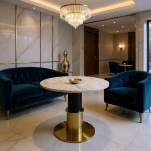 Small Marble Coffee Table CT09