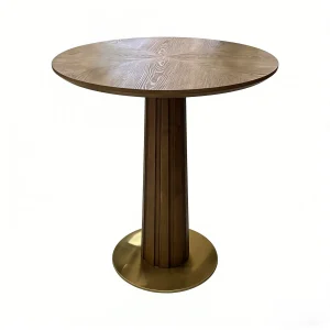 Solid Wood Round Coffee Table CT15