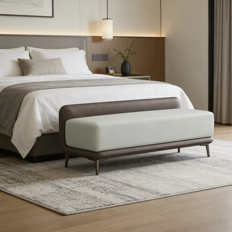 Upholstered Bed End Bench BB04