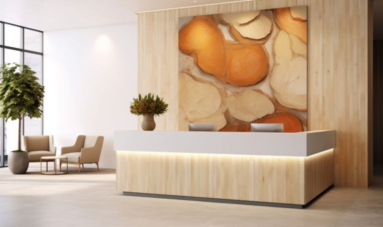 Hotel Reception Desk